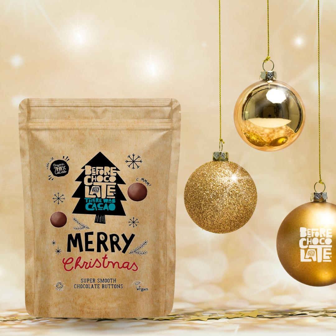 christmas chocolate buttons, hampers, stocking , gifts