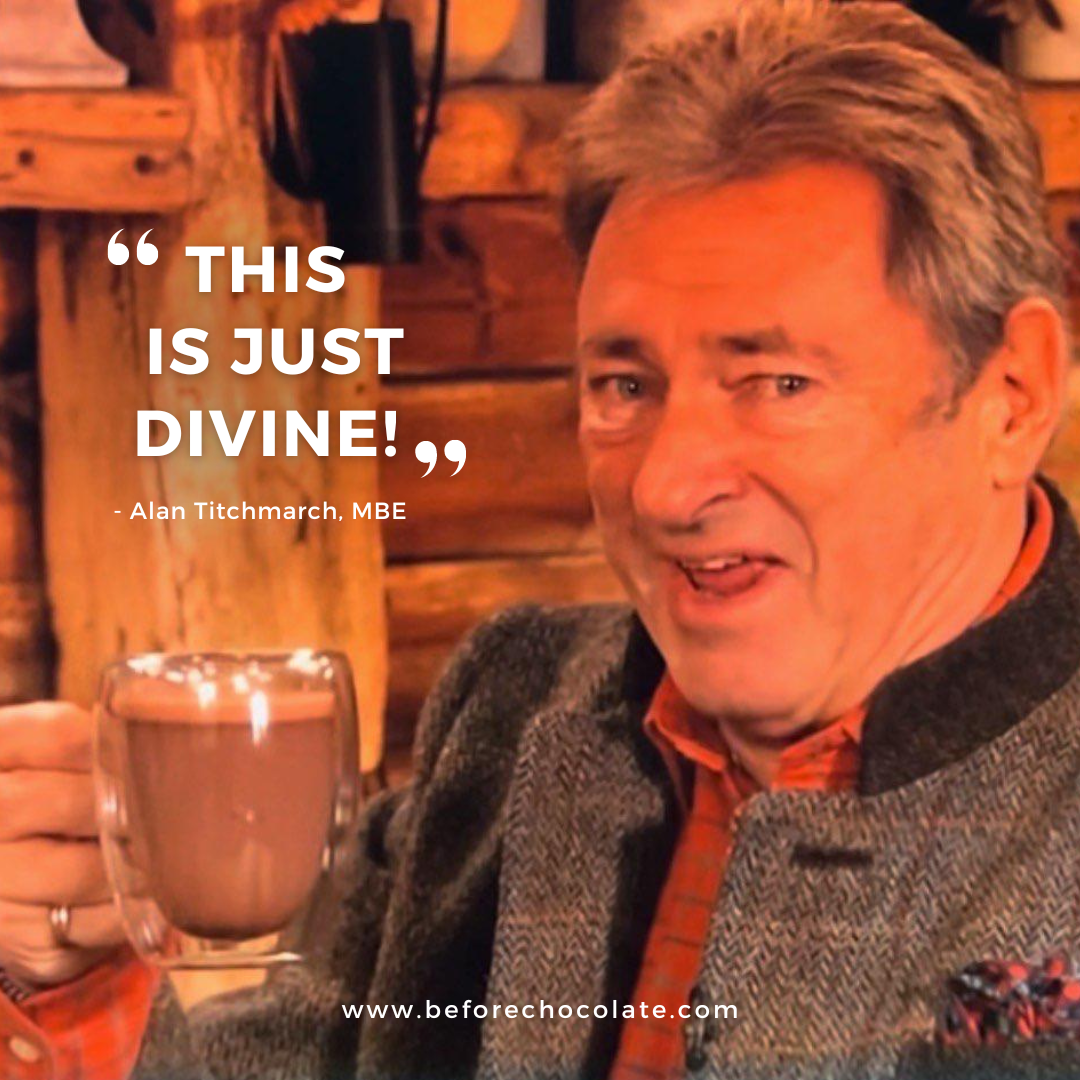 Original Hot Chocolate Made from Whole Cacao Bean (Featured on ITV)