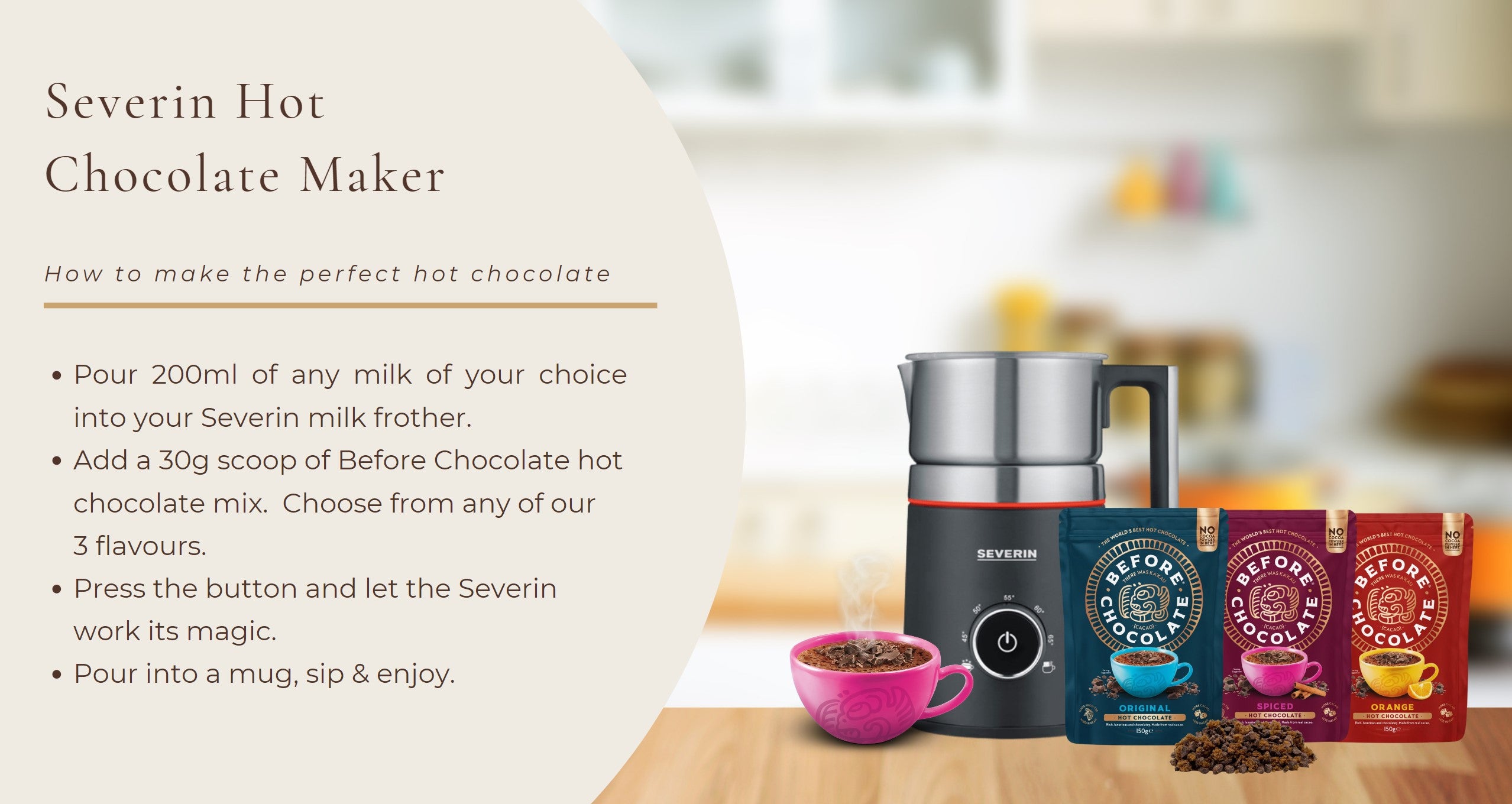 Severin Hot Chocolate Maker (SM3586)