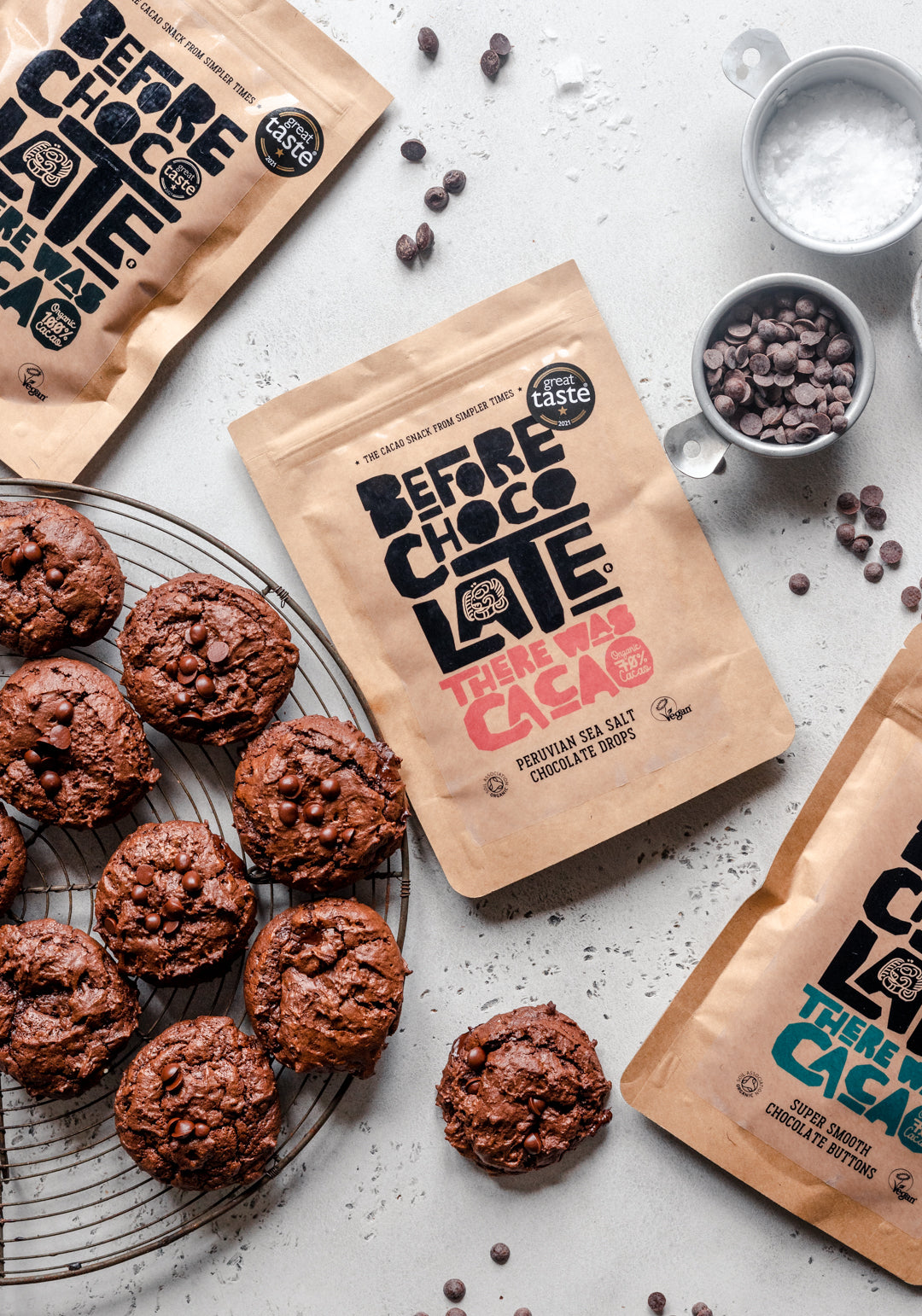 Organic Vegan Peruvian Pink Salt 70% Dark Chocolate Drops