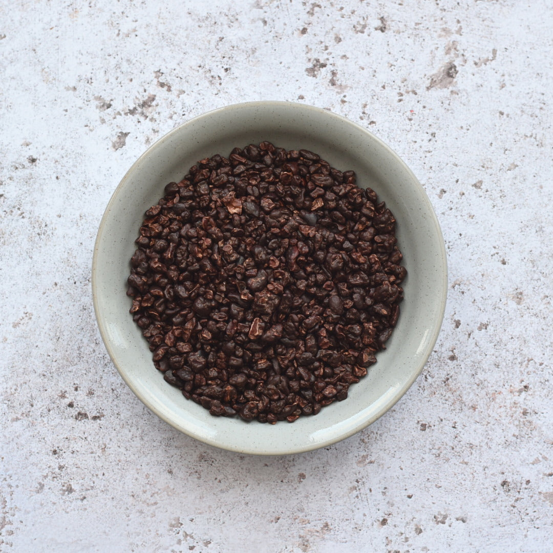 Organic, Vegan Chocolate Coated Cacao Nibs