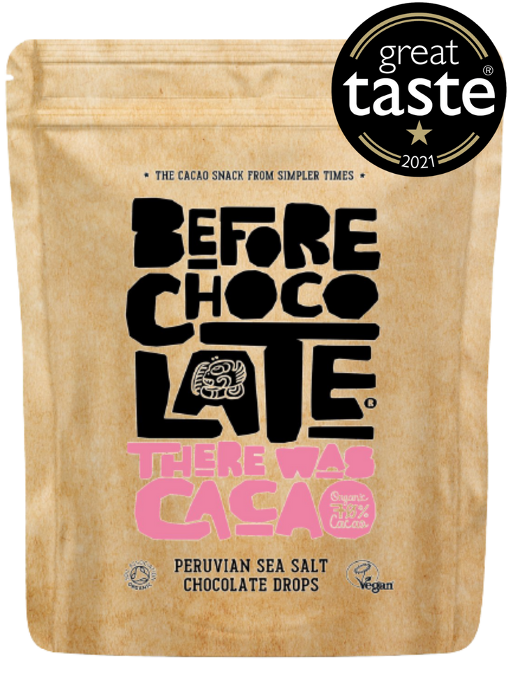Organic Vegan Peruvian Pink Salt 70% Dark Chocolate Drops