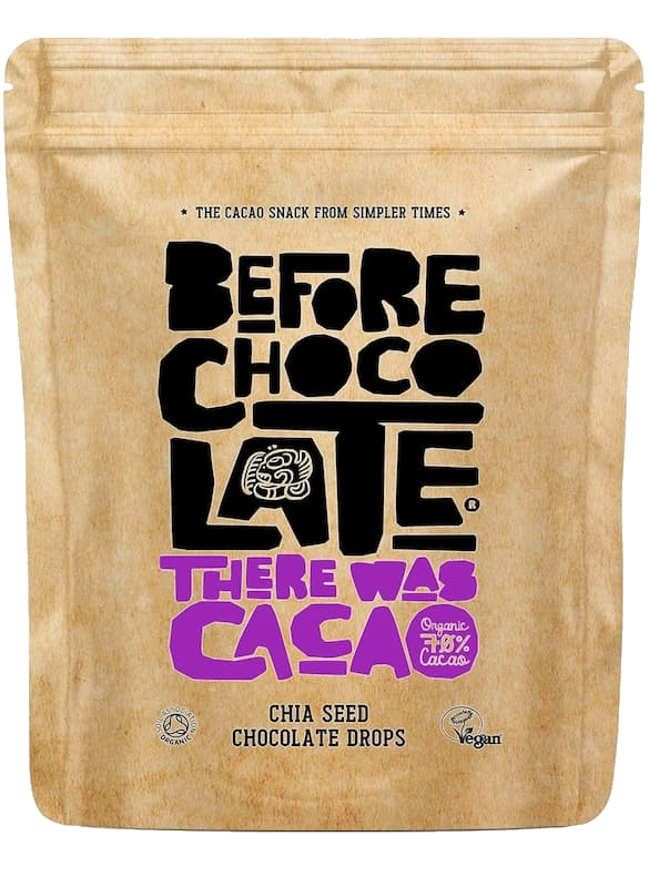 Organic Vegan Chia Seed 70% Dark Chocolate Drops