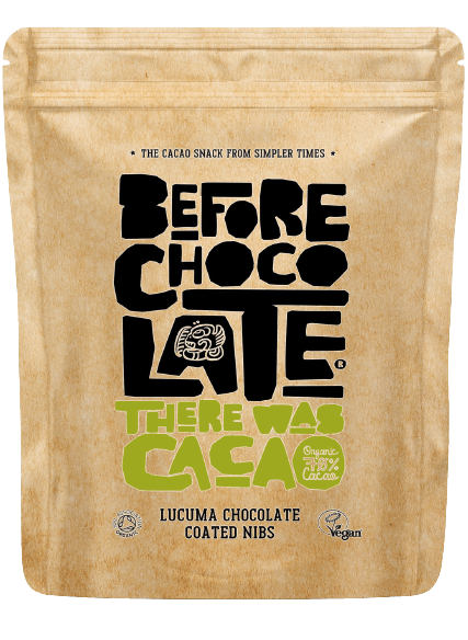 Organic Lucuma Chocolate Coated Cacao Nibs