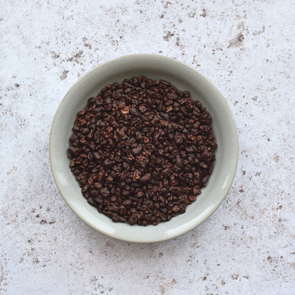 
                  
                    Load image into Gallery viewer, Organic, Vegan Chocolate Coated Cacao Nibs
                  
                