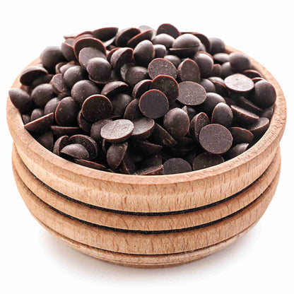 Vegan, Dairy-Free, Chia 70% Dark Chocolate Drops 